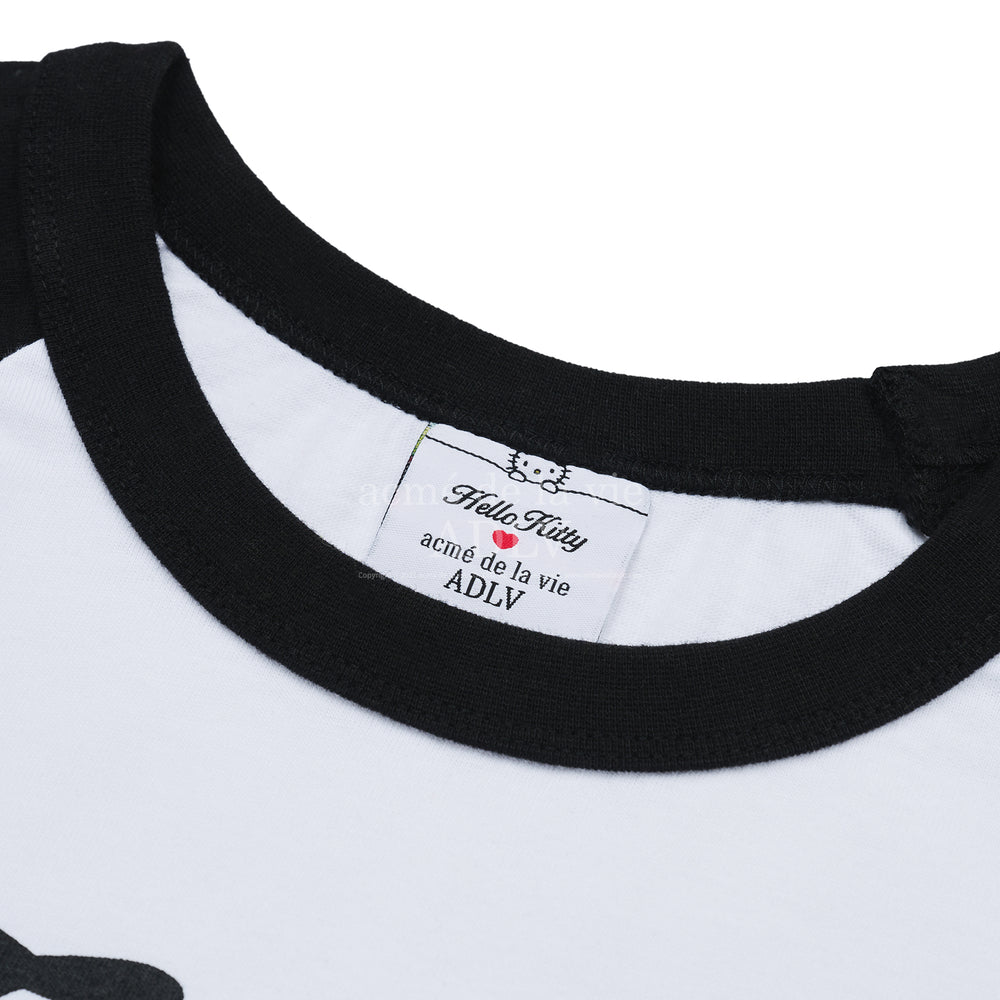 ADLV x Hello Kitty - Lettering Raglan Long Sleeve T-Shirt
