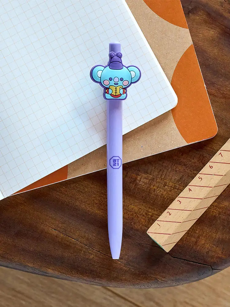 BT21 BABY GEL PEN K-EDITION 2 - LINE FRIENDS SQUARE - Pens - Harumio