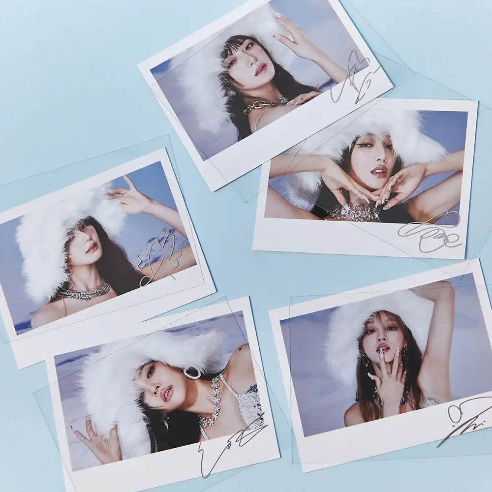 (G)I-DLE - Polaroid & Deco Kit (Version 1) - Line Friends Square - Polaroid - Harumio