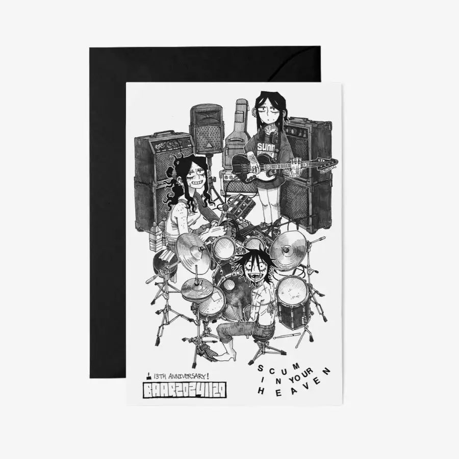 BAARMERCH - 13th Anniversary Postcard & Envelope Set - Marpple Shop - Postcard - Harumio