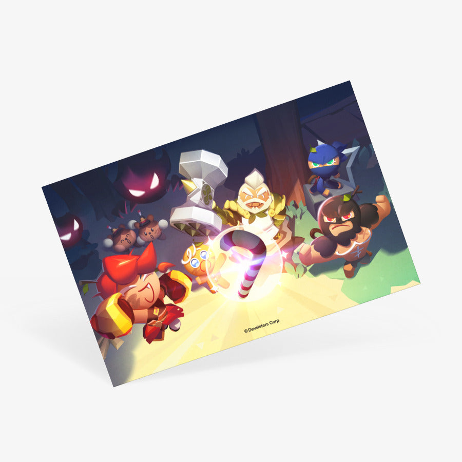 Cookie Run : Tower of Adventure - Basil Pesto Cookie Update Postcard - Marpple Shop - Postcard - Harumio