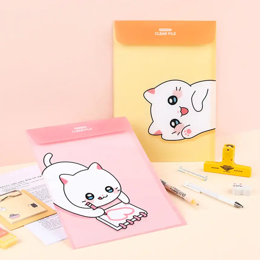 Meow Man - Vertical Envelope Files - Webtoon Friends - Home & Living, Accessories - Harumio