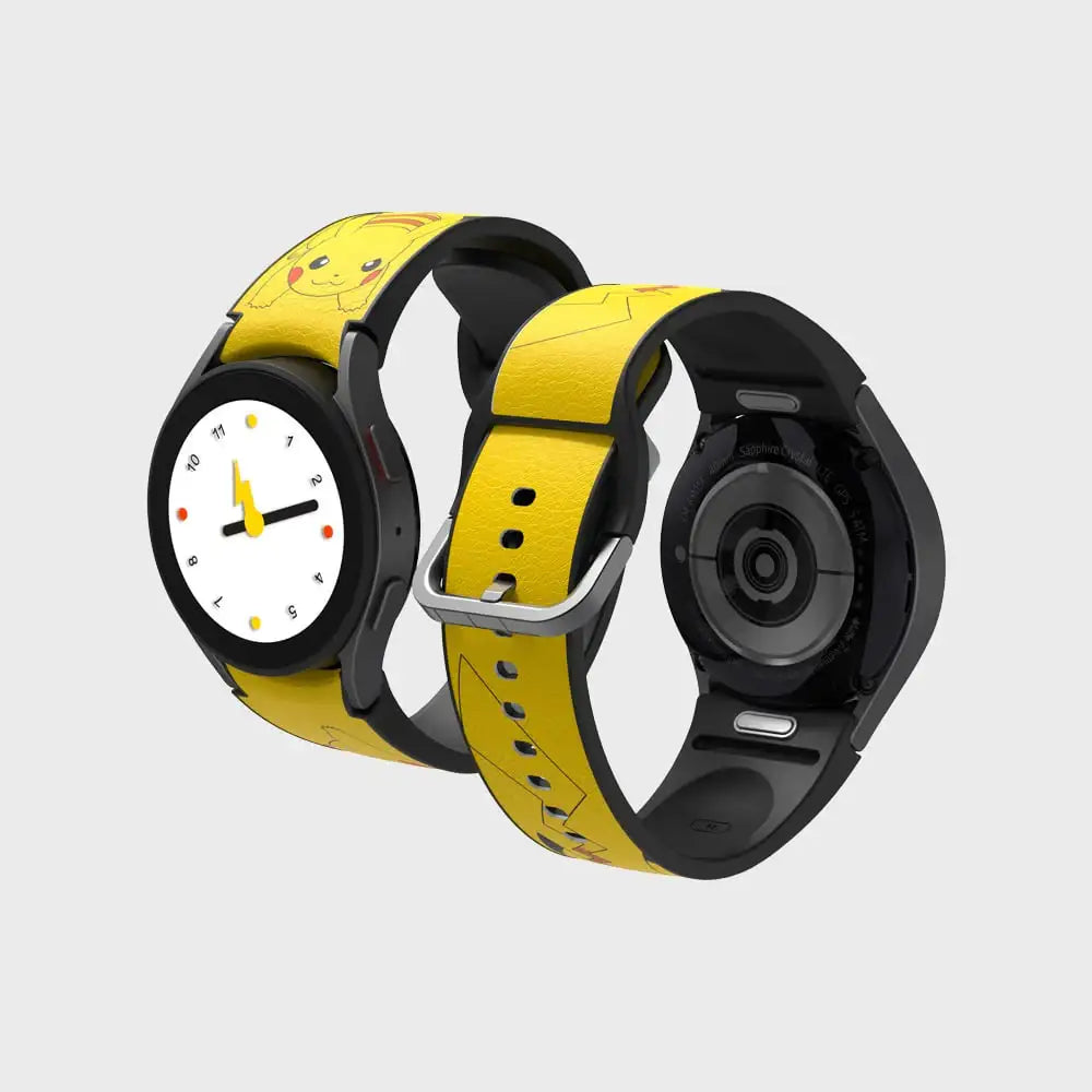 SLBS - Pokemon Pikachu Hybrid Watch Strap (Galaxy Watch6) - SLBS - Home & Living, Accessories - Harumio