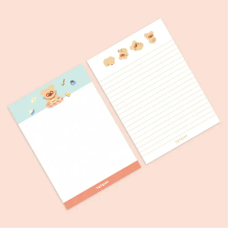 Teteum - Big Memo Pad Ver.2 - Teteum - Stationery - Harumio