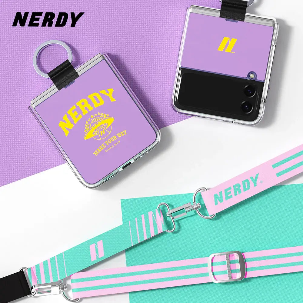 SLBS - Nerdy Dual Strap (Galaxy Z Flip4) - SLBS - Home & Living, Accessories - Harumio SLBS - Nerdy Dual Strap (Galaxy Z Flip4) - SLBS - Home & Living, Accessories - Harumio
