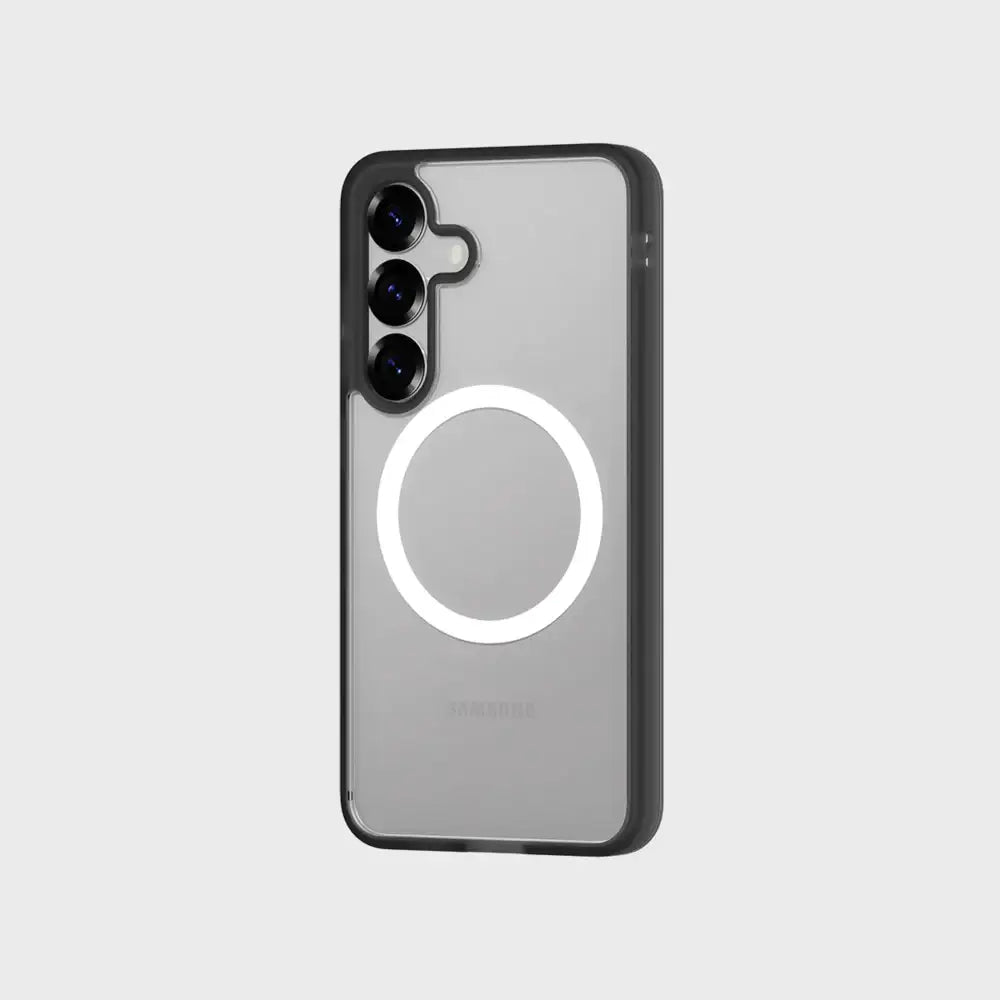 SLBS - SLBS Clear Magnet Case Matte Black (Galaxy S25 Series) - SLBS - Phone Case - Harumio SLBS - SLBS Clear Magnet Case Matte Black (Galaxy S25 Series) - SLBS - Phone Case - Harumio