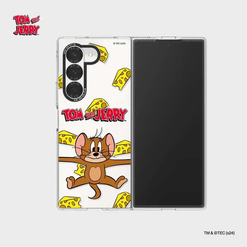 SLBS - Tom and Jerry My Jerry Slim Impression Case (Galaxy Z Fold6) - SLBS - Phone Case - Harumio SLBS - Tom and Jerry My Jerry Slim Impression Case (Galaxy Z Fold6) - SLBS - Phone Case - Harumio