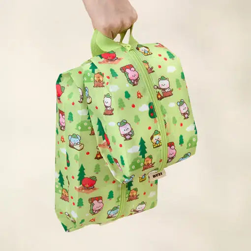 BT21 - Mini Scout Multi Pouch Set (Green) - BT21 - Pouch - Harumio