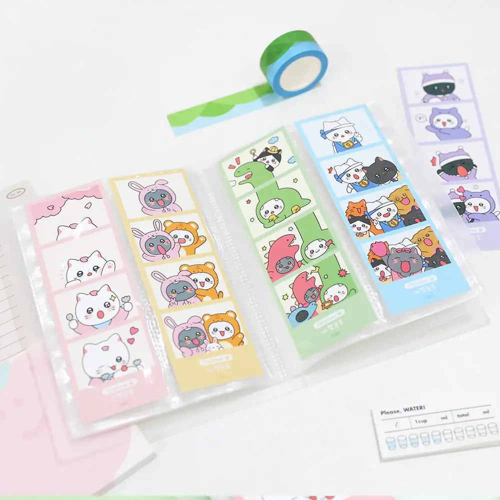 Meow Man - 4-Cut Photo - Webtoon Friends - Home & Living, Accessories - Harumio