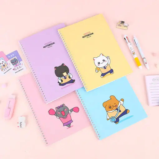 Meow Man - B5 Spring Notebook - Webtoon Friends - Home & Living, Accessories - Harumio