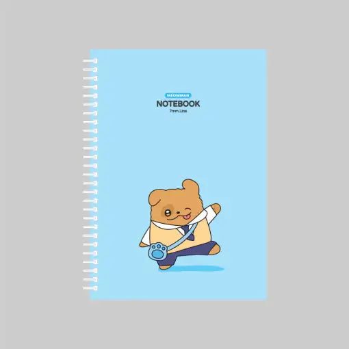 Meow Man - B5 Spring Notebook - Webtoon Friends - Home & Living, Accessories - Harumio Meow Man - B5 Spring Notebook - Webtoon Friends - Home & Living, Accessories - Harumio