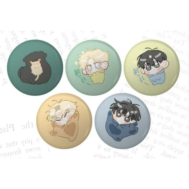 A World Without You x BeOn Annex - Random Pin Button - BeOn Annex - Pin Button - Harumio