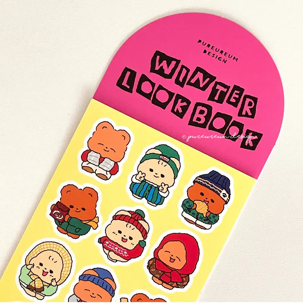 Pureureumdesign - Cupid Bear Animal Drip, Winter Lookbook Pack - Pureureumdesign - Home & Living, Accessories - Harumio Pureureumdesign - Cupid Bear Animal Drip, Winter Lookbook Pack - Pureureumdesign - Home & Living, Accessories - Harumio