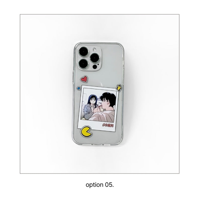 Girl's Trial - Character Jelly iPhone Case