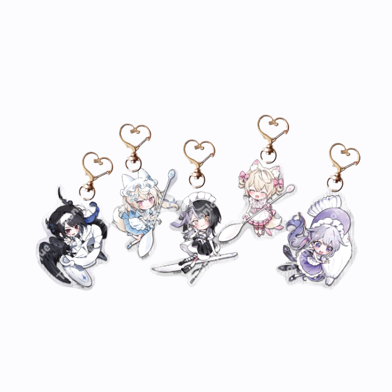 Hololive English Advent x Toonique - SD Acrylic Keyring – Harumio