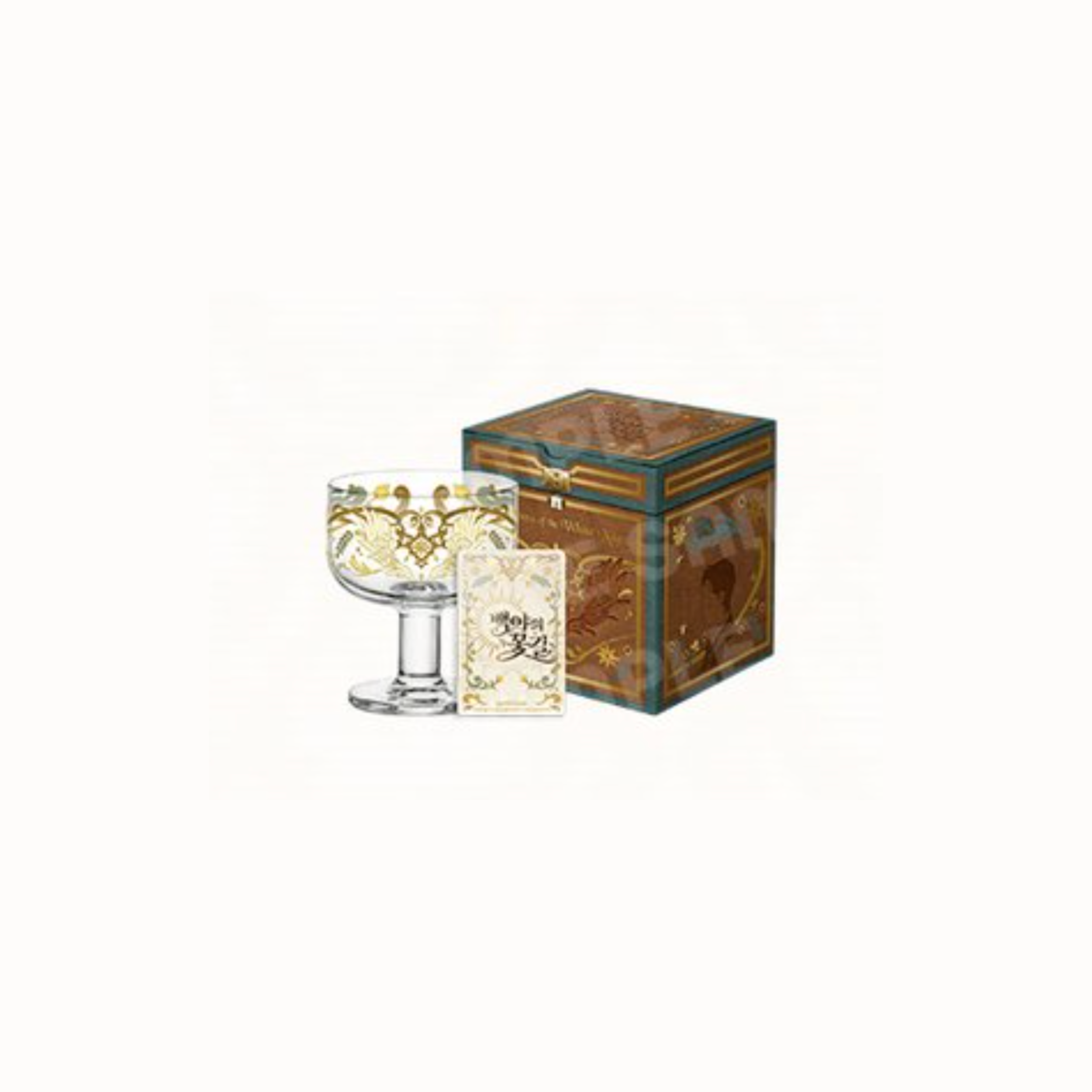 Blossoms of the White Night - Goblet Glass – Harumio