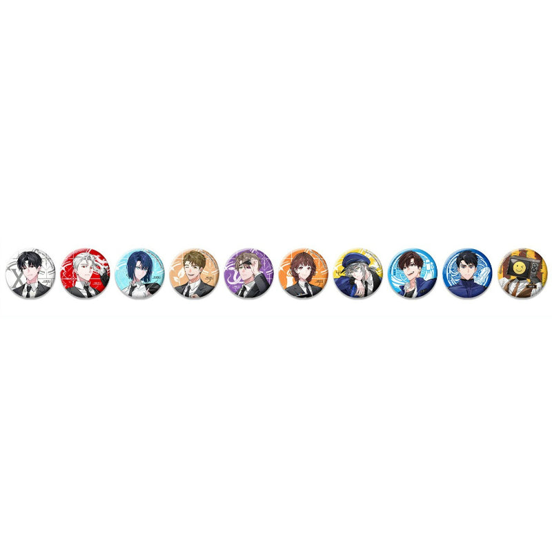 Got Dropped into a Ghost Story, Still Gotta Work - Random LD Glitter Can Badge - KW STORE - Can Badge - Harumio