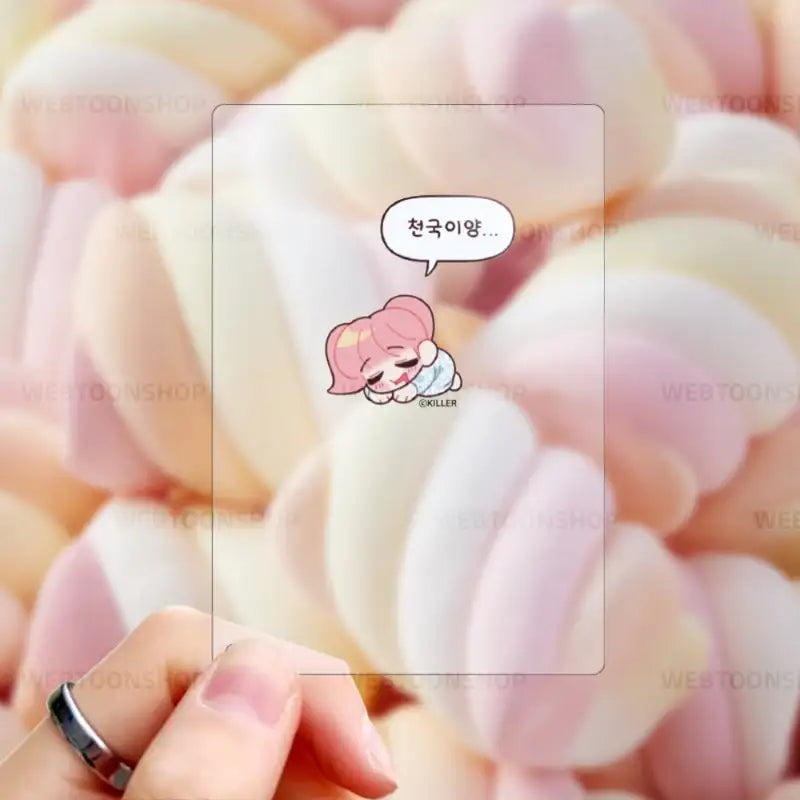 Teddy Bear - Transparent Photo Card - Webtoon Shop - Transparent Photo Cards - Harumio