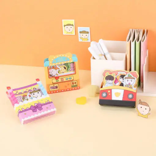 Maru Is a Puppy - 4-Fold Index Sticky Note - Webtoon Friends - Home & Living, Accessories - Harumio
