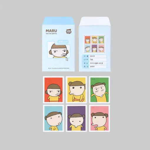 Maru Is a Puppy - ID Photo Sticker - Webtoon Friends - Home & Living, Accessories - Harumio Maru Is a Puppy - ID Photo Sticker - Webtoon Friends - Home & Living, Accessories - Harumio