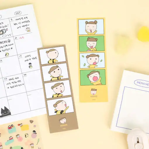 Maru Is a Puppy - 4-Cut Photo Sticker - Webtoon Friends - Home & Living, Accessories - Harumio