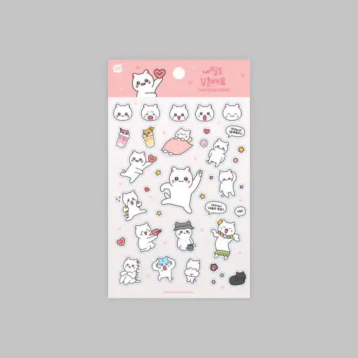 Meow Man - Emoticon Sticker - Webtoon Friends - Home & Living, Accessories - Harumio Meow Man - Emoticon Sticker - Webtoon Friends - Home & Living, Accessories - Harumio
