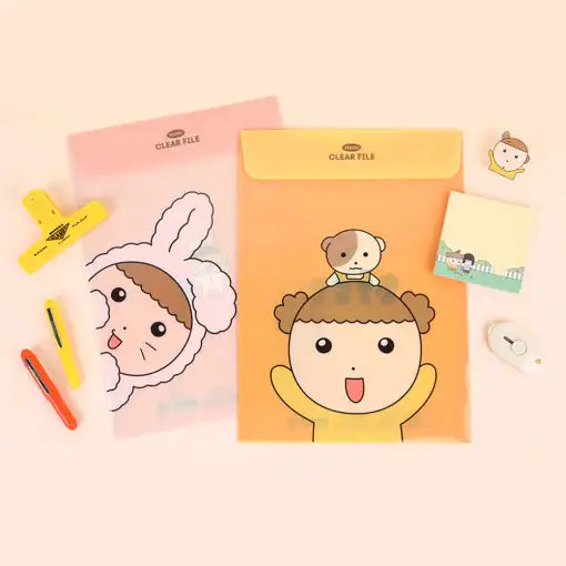 Maru Is a Puppy - Vertical Envelope File - Webtoon Friends - Home & Living, Accessories - Harumio