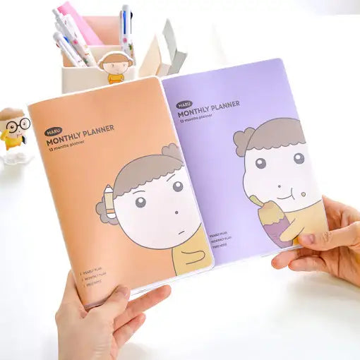 Maru Is a Puppy - 13 Months Monthly Planner - Webtoon Friends - Home & Living, Accessories - Harumio
