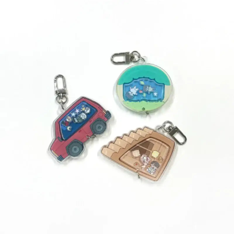 Dam Of The Forest - Shaker Acrylic Keyring - ARTRANK - Acrylic Keyring - Harumio