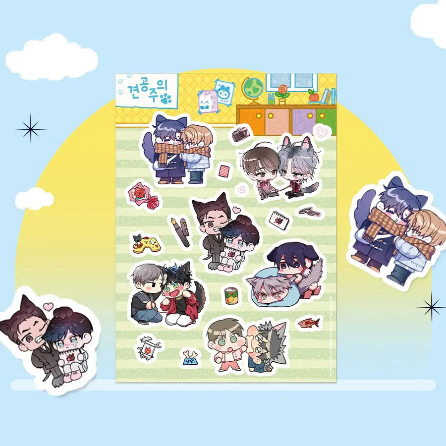 Dogism - Pan Sticker - Mr. Blue - Sticker - Harumio