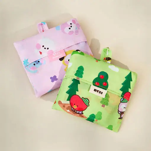 BT21 - Mini Scout Foldable Reusable Bag - BT21 - Reusable Bag - Harumio