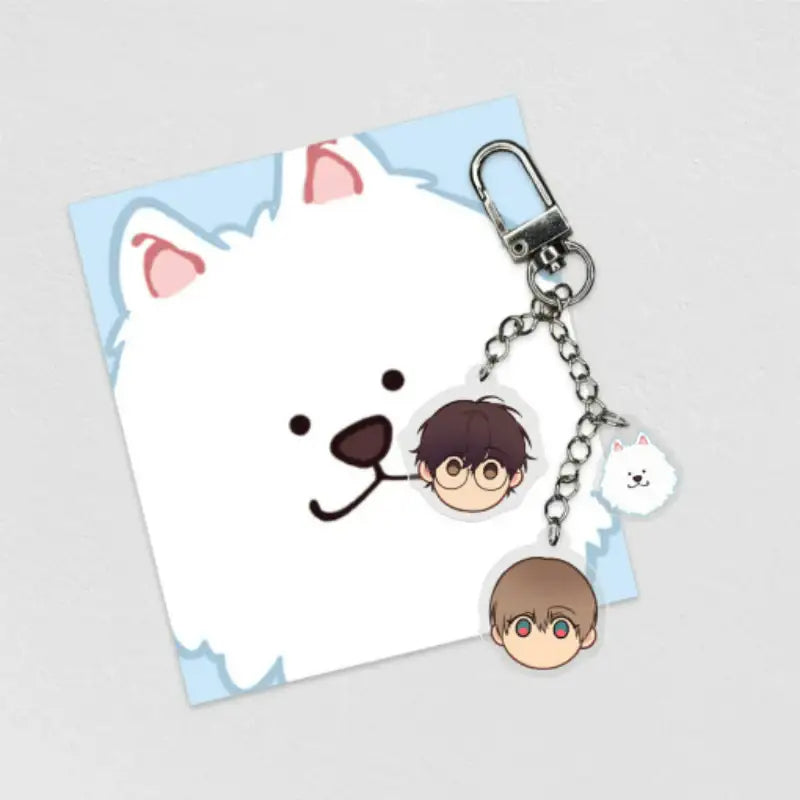 Cloud - Acrylic Keyring - Official W - Acrylic Keyring - Harumio
