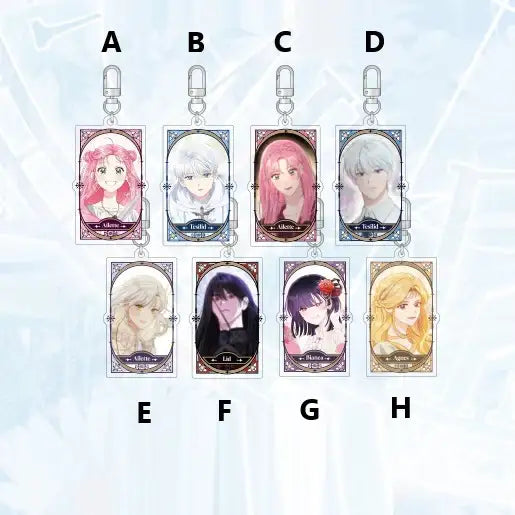The Perks of Being an S-Class Heroine Pop Up Store - Acrylic Keyring (Frame) - Soone Content - Acrylic Keyring - Harumio