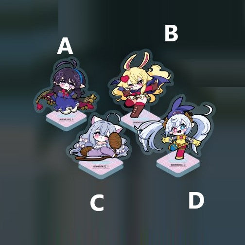 Brown Dust II - 2nd Anniversary Pop-up Store - SD Acrylic Stand - V-SQUARE - Acrylic Stand - Harumio