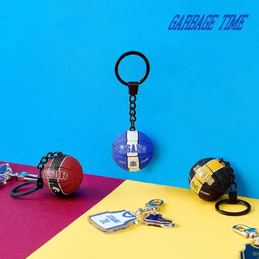Garbage Time - Mini Basketball Keyring - Webtoon Friends - Keyring - Harumio