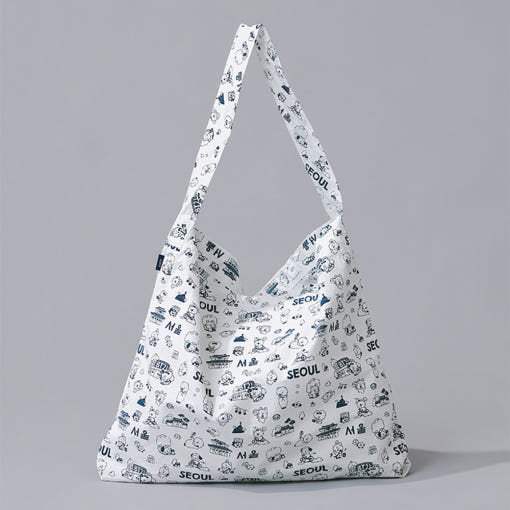 BT21 - Seoul Edition Eco Bag - Line Friends - Eco Bag - Harumio BT21 - Seoul Edition Eco Bag - Line Friends - Eco Bag - Harumio