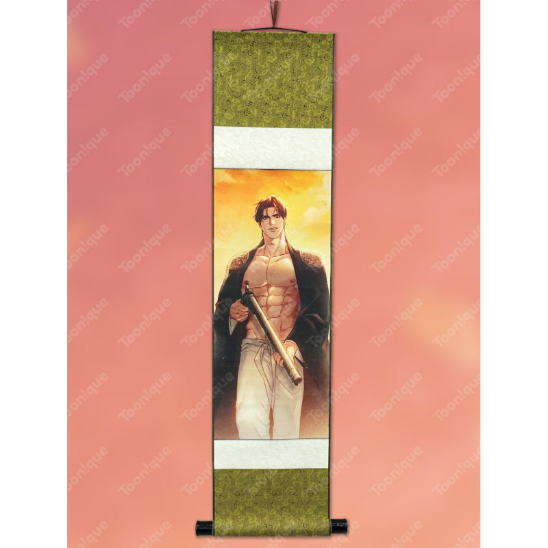 Toxin x Toonique - Portrait of the Black Heavenly King (Silk Scroll) - Toonique - Scroll - Harumio