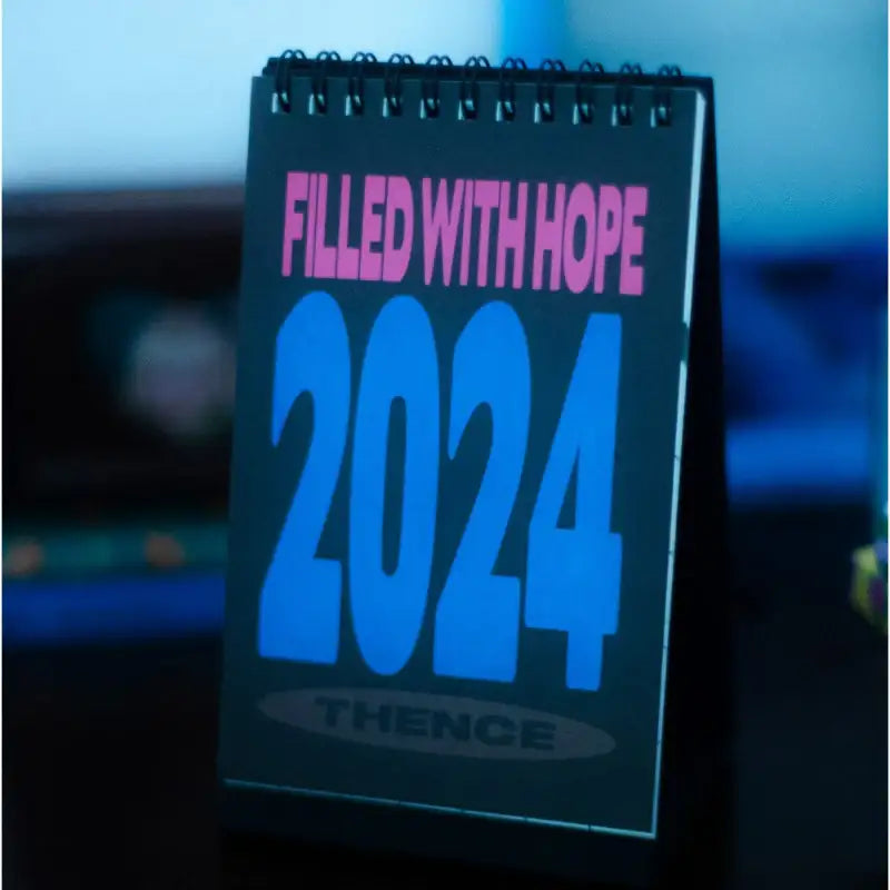 THENCE - 2024 Desk Calendar - THENCE - Desk Calendar - Harumio