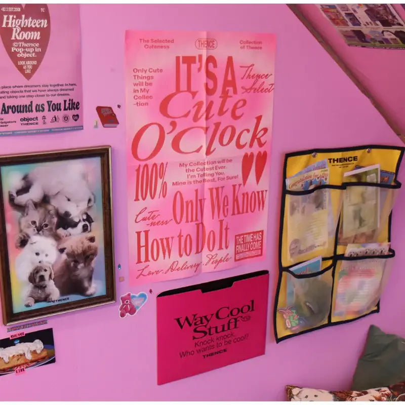 THENCE - Poster cuteness - THENCE - Poster - Harumio