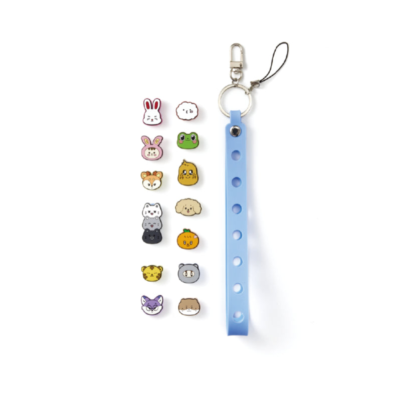 MINITEEN House Party - SEVENTEEN Official Character Pop-up - Official Light Stick Strap & Parts Set - HYBE - Strap - Harumio