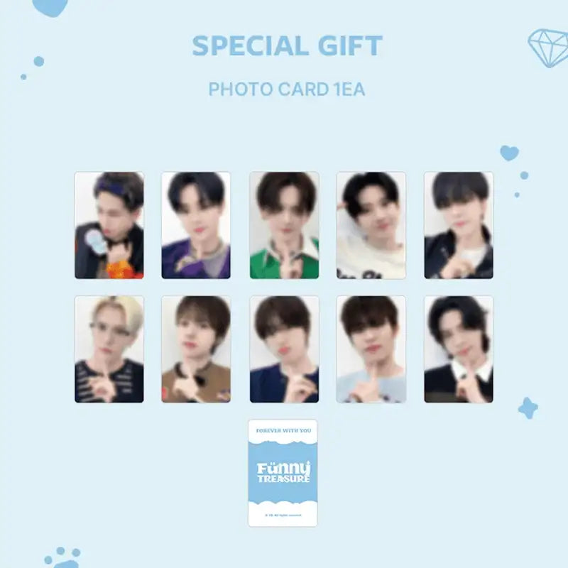 TREASURE - Funny Treasure - Mini Acrylic Fan Keyring - TREASURE - Keyring - Harumio TREASURE - Funny Treasure - Mini Acrylic Fan Keyring - TREASURE - Keyring - Harumio