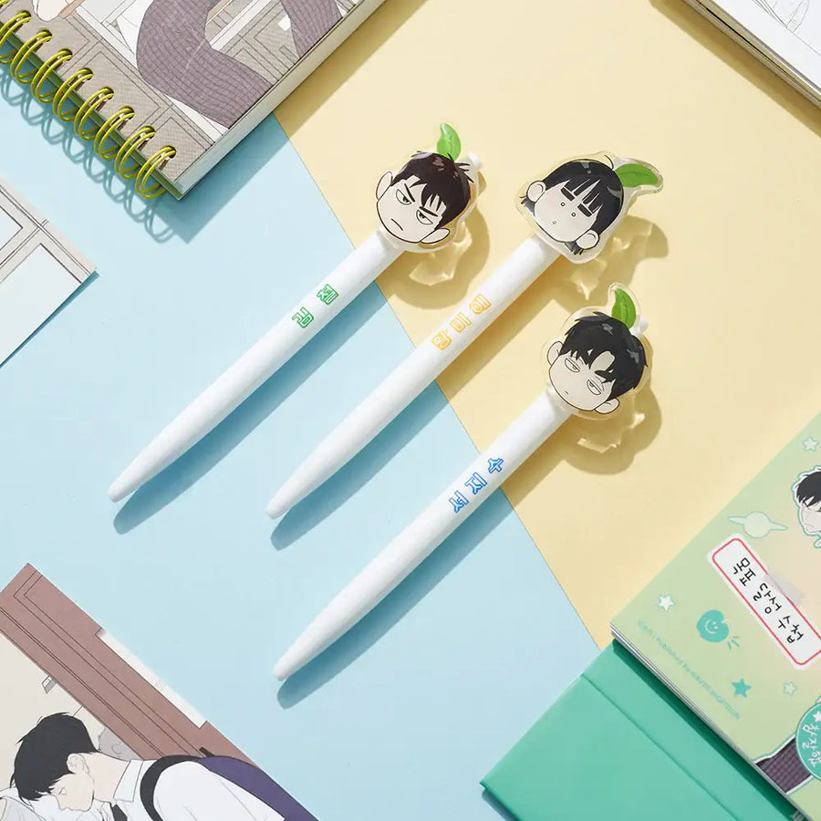 After School Lessons For Unripe Apples - Acrylic Gel Pen - Webtoon Friends - Pen - Harumio