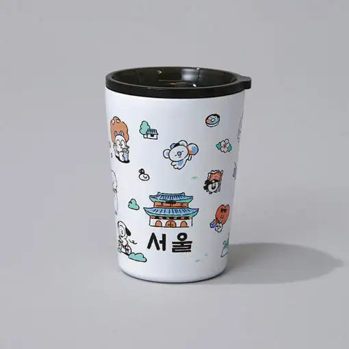 BT21 - Seoul Edition Tumbler (340ml) - Line Friends - Tumbler - Harumio BT21 - Seoul Edition Tumbler (340ml) - Line Friends - Tumbler - Harumio
