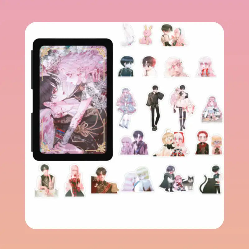 Siren : Becoming the Villain's Family - Tin Case + Stickers - Soone Content - Stickers - Harumio