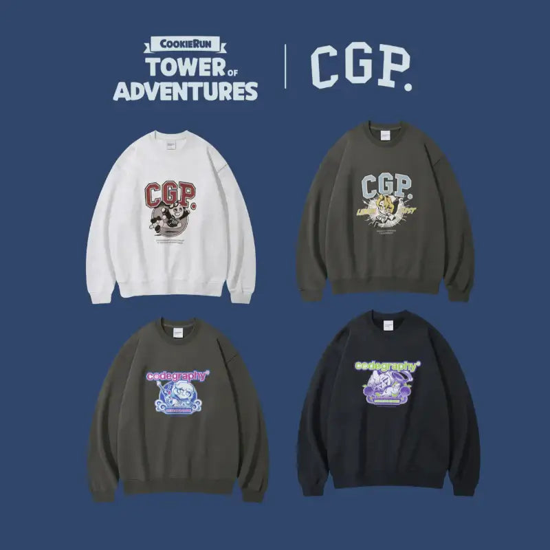 Cookie Run: Tower of Adventure X CGP - Man to Man - Cookie Run - Jacket - Harumio