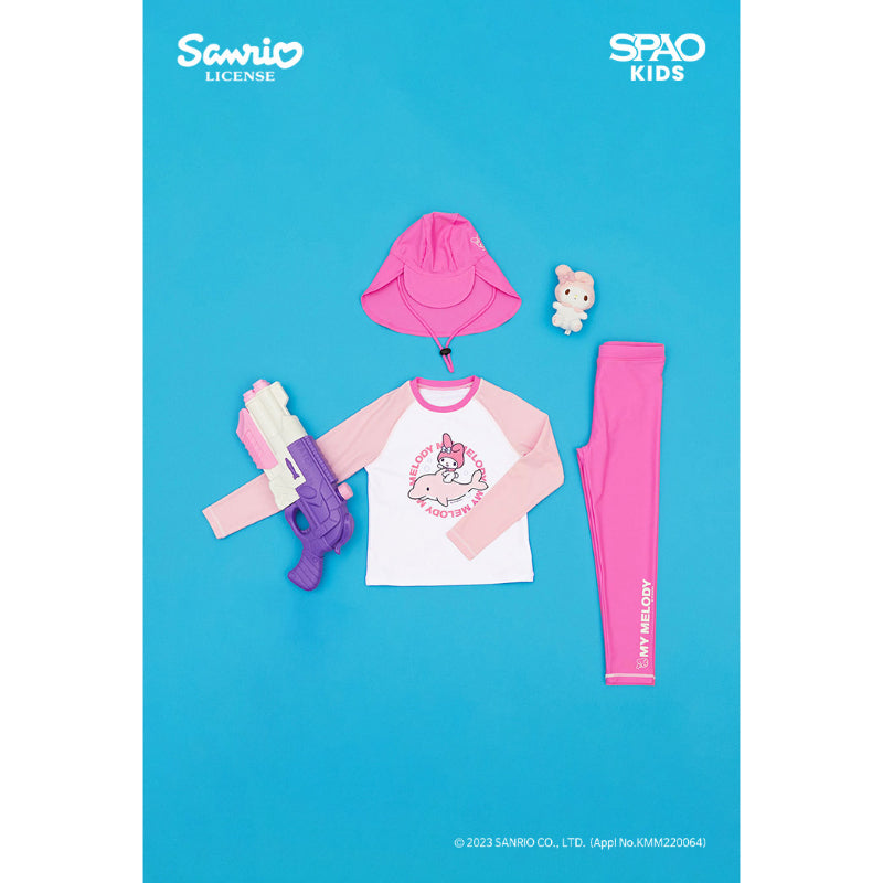 SPAO x Sanrio Friends - Kids Rash Guard Set