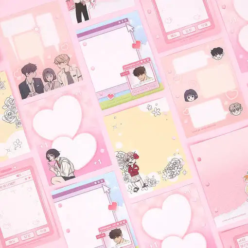 Operation: True Love - 3-Hole Note Inner Paper - Webtoon Friends - Paper - Harumio
