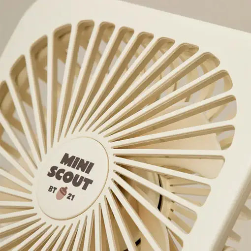 BT21 - Mini Scout Table Fan - BT21 - table fan - Harumio BT21 - Mini Scout Table Fan - BT21 - table fan - Harumio