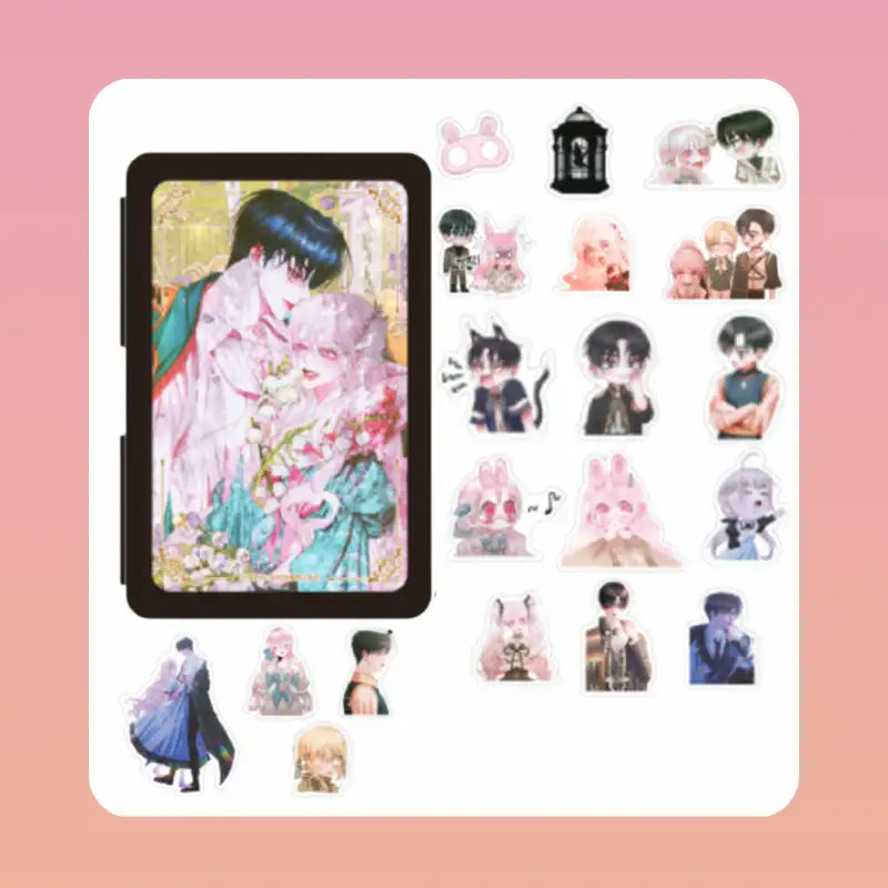 Siren : Becoming the Villain's Family - Tin Case + Stickers - Soone Content - Stickers - Harumio