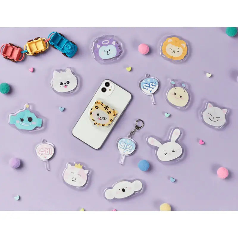 TREASURE - Funny Treasure - Grip Holder - TREASURE - Griptok - Harumio TREASURE - Funny Treasure - Grip Holder - TREASURE - Griptok - Harumio